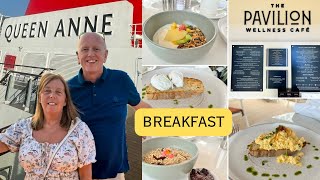 We explore the Wellness Cafe on Cunard’s Queen Anne for a Healthy breakfast at sea