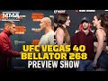 UFC Vegas 40 & Bellator 268 Preview Show| Bader vs. Anderson Weekend's Biggest Fight? | MMA Fighting