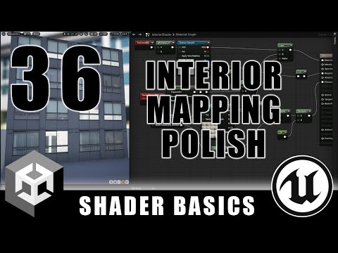 Interior Mapping Polish - Shader Graph Basics - Episode 36