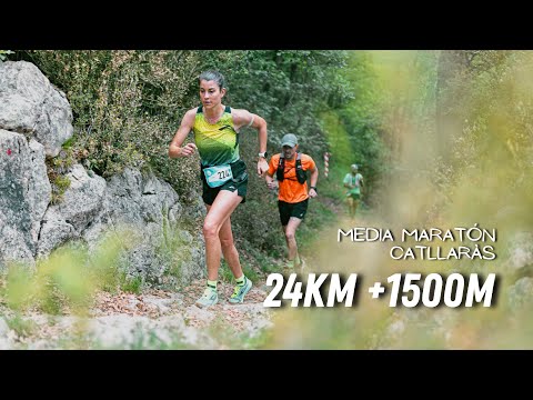Corro mi primera MEDIA MARATÓN de MONTAÑA 🏅 Trail Catllaràs