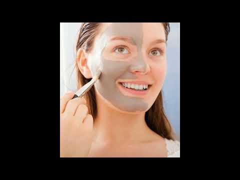 Rice flour magical face mask