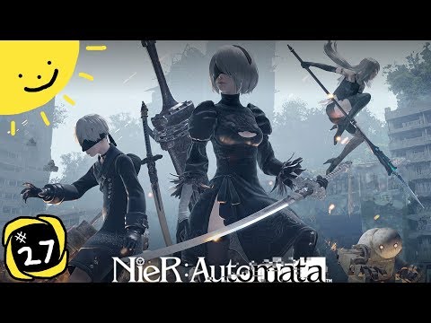 Let's Play Nier: Automata | Part 27 - Aliens and Adam | Blind Gameplay Walkthrough