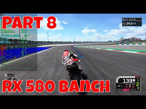 MotoGP 2019 Walkthrough Gameplay Part 8 Malaysia Motorcycle G Prix Benchmark (RX 580 Nitro i7 4790)