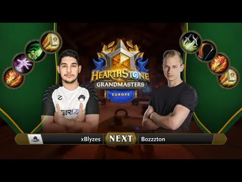 xBlyzes vs Bozzzton | 2021 Hearthstone Grandmasters Europe | Top 8 | Season 2 | Week 1