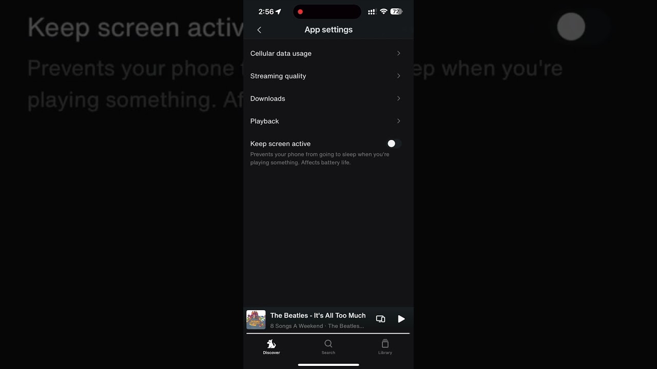 SiriusXM App feature you need to enable.