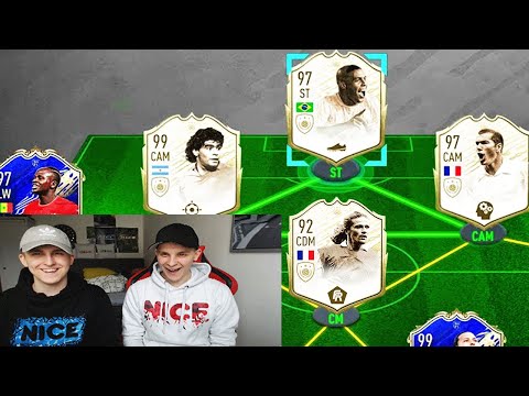R9 RONALDO + GARINCHA ICON + BARNES in 195 Rated Fut Draft Challenge! - Fifa 20 Ultimate Team