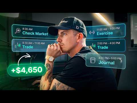 How a Profitable Trader Actually Spends His Day