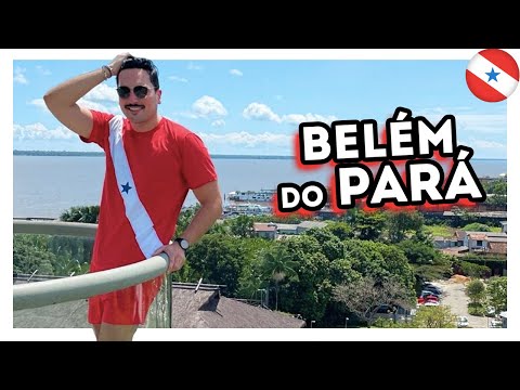 O QUE FAZER em BELÉM do PARÁ? Restaurantes, hotel, bares, açaí e história da cidade -45/60 #Brasil60