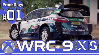 #01【WRC 9 on XboxSX】リベンジ泥遊び♪【大型犬の実況】