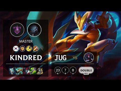 Kindred Jungle vs Elise - KR Master Patch 11.24