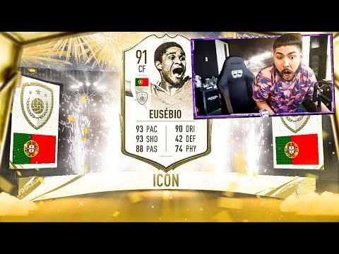 OMG I PACKED EUSEBIO!! BEST 30-0 REWARDS!! FIFA 20
