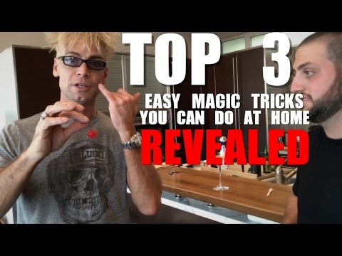 TOP 3 EASY Magic Tricks YOU CAN DO AT A BAR (REVEALED / EXPLAINED)
