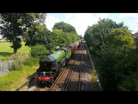 61306 Mayflower with The Royal Windsor Steam Express on the 20th July 2021.
