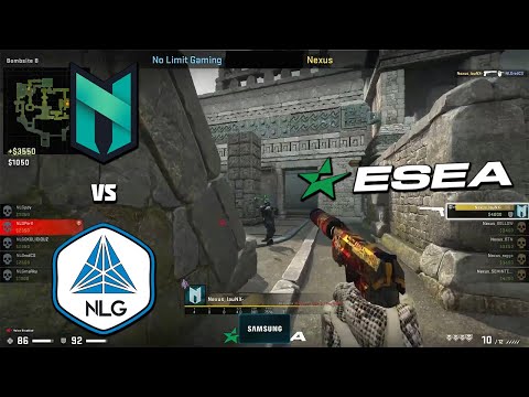 Nexus vs No Limit Gaming | ESEA EU Winter Cash Cup #3 - HiGHLiGHTS | CSGO