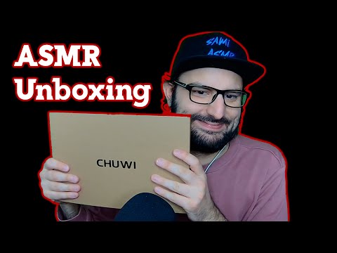 ASMR Unboxing NO Talking - Chuwi HiPad X Pro | Tapping, Crinkle, Peel Off, Scratching