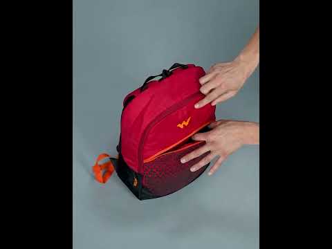Wildcraft Zeal 17 L Backpack Print_Red - Price in India | Flipkart.com