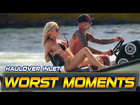 EPIC FAILS & WINS AT HAULOVER INLET | BOAT FAIL COMPILATION | BOAT ZONE