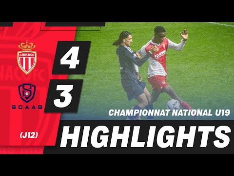 Résumé AS Monaco - SC AUBAGNE AIR BEL - 12ème journée Championnat National U19