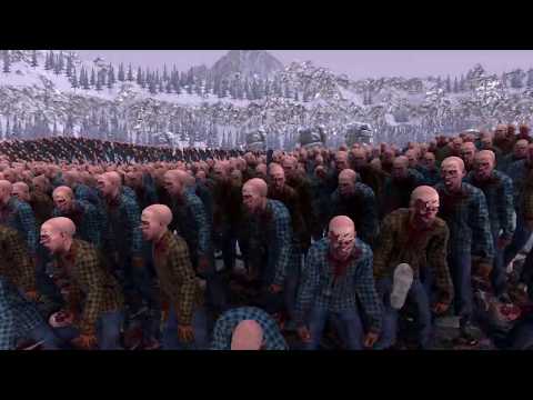 #300Spartans -  300 Spartans VS 5000 Runner Zombies -  Ultimate Epic Battle Simulator