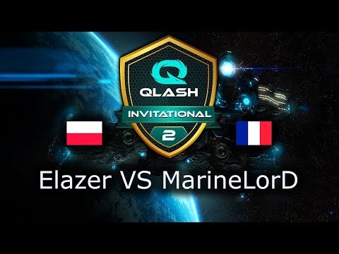 Elazer VS MarineLorD - ZvT - Qlash SC2 Invitational - polski komentarz