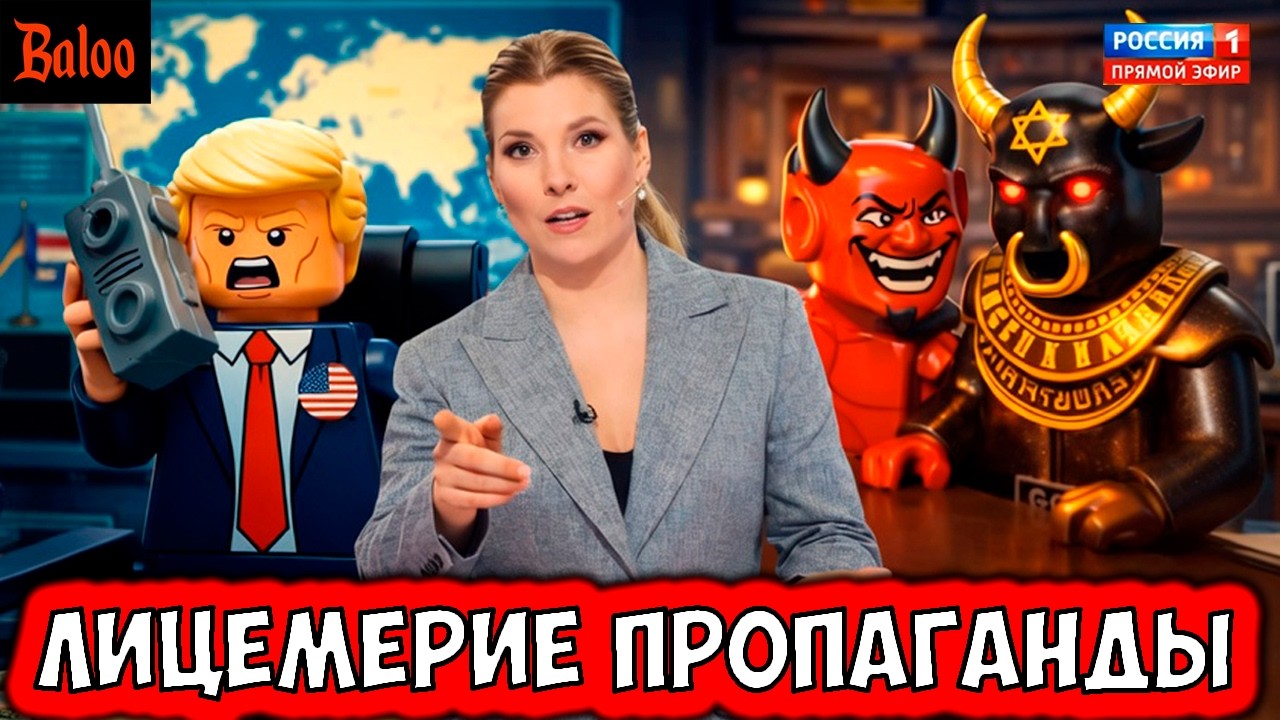 ЛИЦЕМЕРИЕ И LEGO ПРОПАГАНДА.