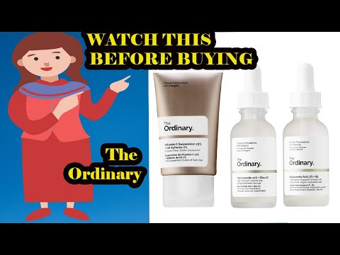 The Ordinary Facial Treatment Includes Vitamin C Cream Hyaluronic Acid Serum and  Niacinamide Serum