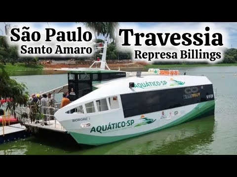 Aquático SP - Travessia na Represa Billings - Santo Amaro / Mar Paulista x Cantinho do Céu