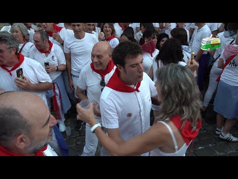 [VIDEO] Fiestas de Tafalla 2025: subida a la Salve