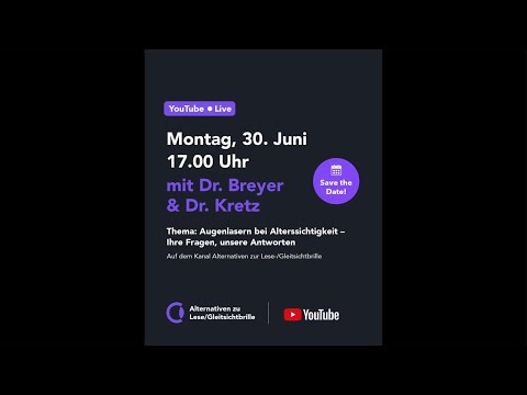 Augenlasern bei Alterssichtigkeit