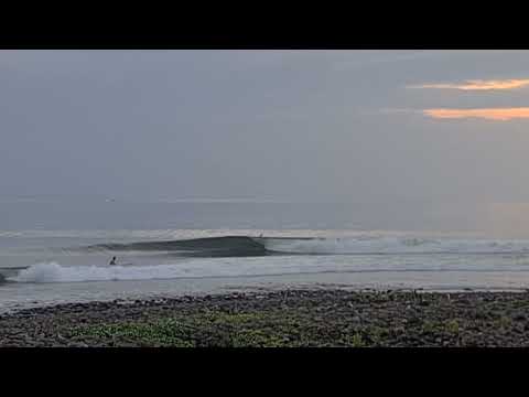 Early morning session at h-world surfcamp & resort