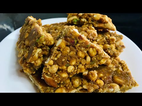 🍂 Winter Special Dry Fruit & Nut Bar Recipe