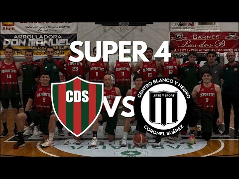 1er Tiempo Super 4. Deportivo Sarmiento vs Blanco y Negro. Torneo BASO
