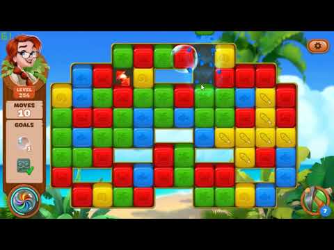 Lost Island Blast Adventure level 254