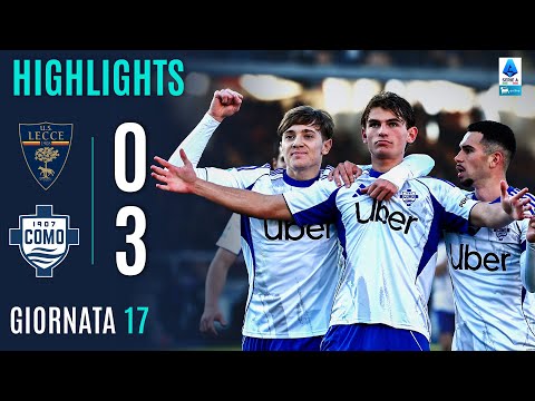 Video highlights della Lecce vs Como ( a ) - Giornata 17 - Fantacalcio e fantamedie