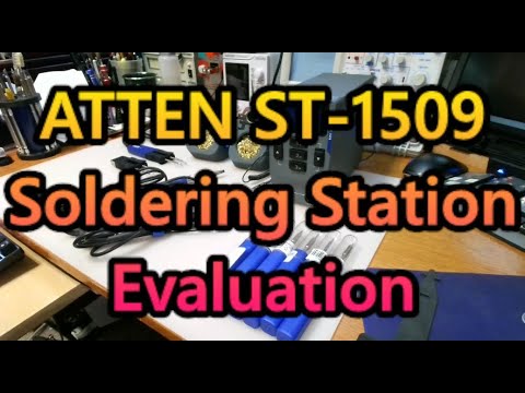 ATTEN ST-1509 soldering station evaluation.