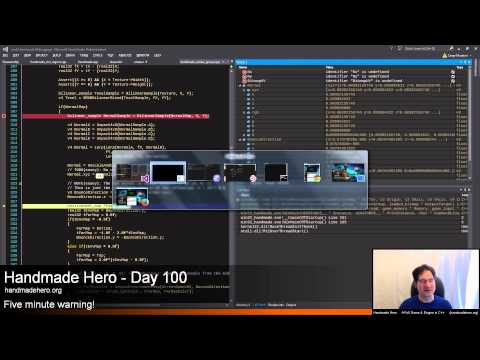 Handmade Hero Day 100 - Reflection Vectors