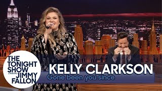 Kelly Clarkson Sings &quot;Since U Been Gone&quot; (&quot;Gone Been U Since&quot;) Backwards