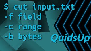 Linux Terminal Basics: Cut – Abstract Fields / Characters