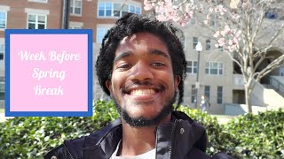 Week Before Spring Break | Georgetown University Spring Semester | Vlogs w/ Akil Ep.1
