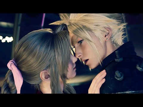 FINAL FANTASY 7 REBIRTH - Aerith and Cloud Love Confession Scene PS5