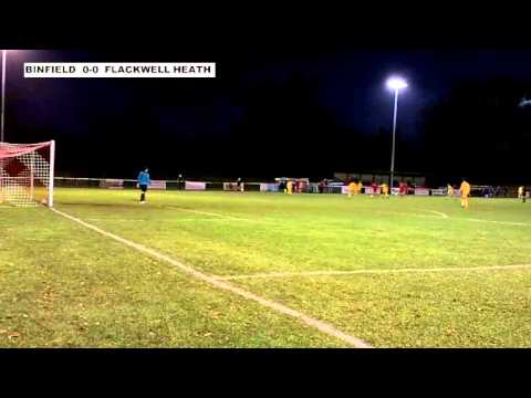 BINFIELD FC TV   BINFIELD 1 0 FLACKWELL HEATH   Uhlsport Hellenic Premier Division   13 12 14