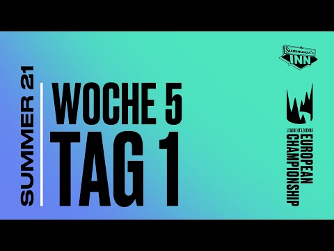 LEC Summer Split 2021 - Woche 5 Tag 1 [GER]