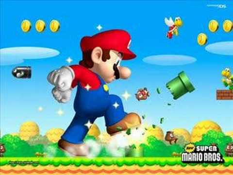 new super mario bros grass theme