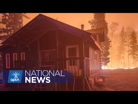 Wildfires threaten Buffalo Narrows in Saskatchewan, force evacuation | APTN News