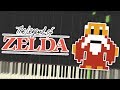 The Legend Of Zelda Game Over Piano Tutorial ...