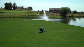 preview picture of video 'River Valley Golf Course in Adel, Iowa | Hole #9, Par 3'