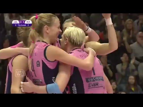Casalmaggiore - Busto Arsizio 3-2 - Highlights - 20^ Giornata - MGS Volley Cup 2015/16