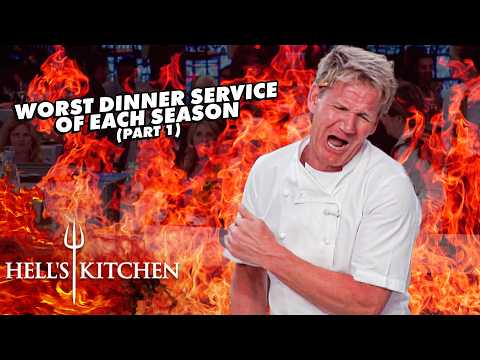 The Worst Dinner Service From Each Season in Hell's Kitchen Pt. 1