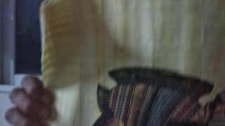 Original egyptian papyrus with picture print cleopatra tuth anach amon nafritity