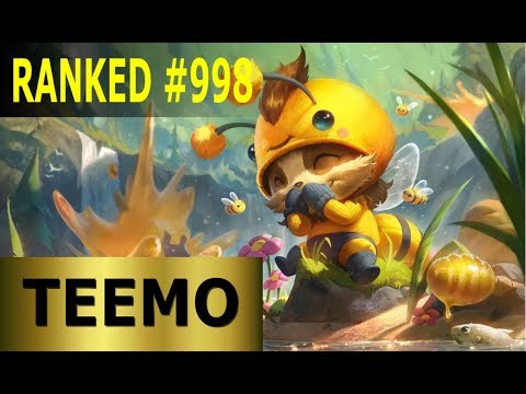 Beemo Top | New Skin Kleine Biene Teemo | Full League of Legends Gameplay [German] LoL Ranked #998